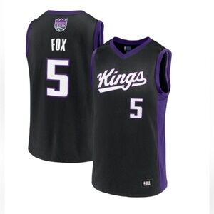 NBA Sacramento Kings De'Aaron Fox #5 Youth Jersey New With Tags